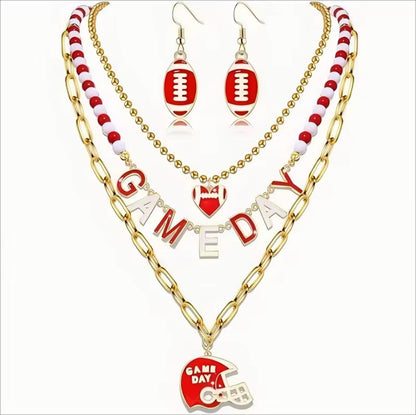 Game Day Set With Earrings