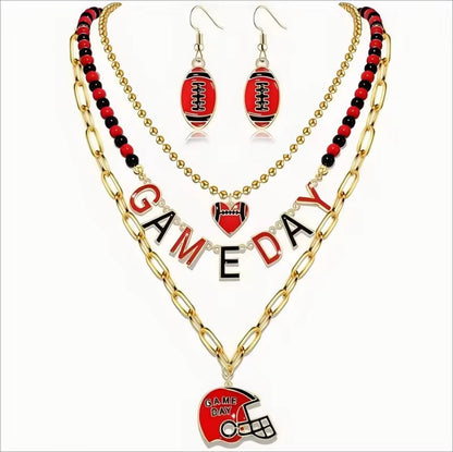 Game Day Set With Earrings