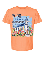 Tultex Be The Church Tee.