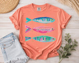 Preppy Fishing Lure Trio Tee.