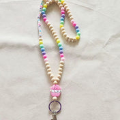 Pastel Beaded Lanyards New RTS