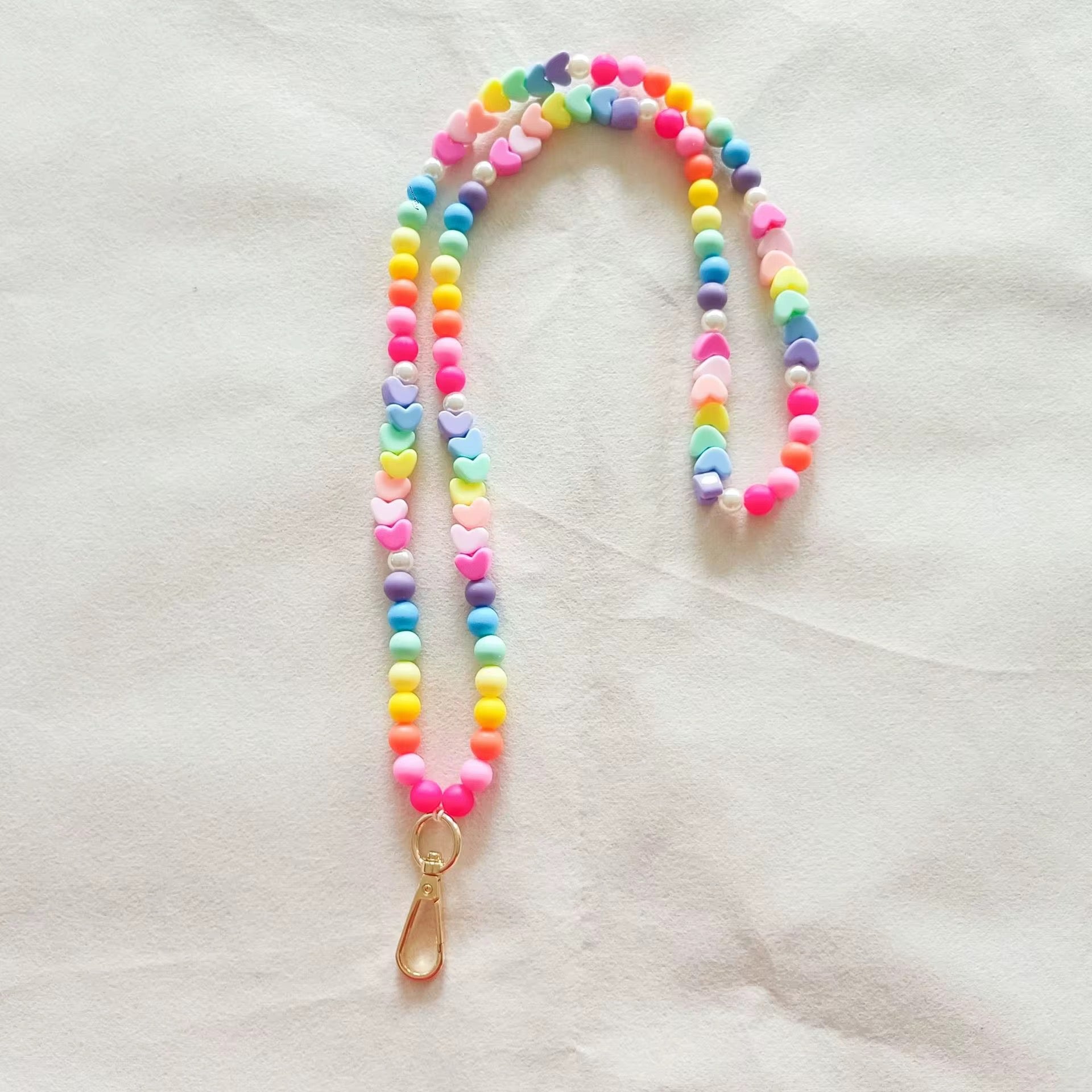 Pastel Beaded Lanyards New RTS