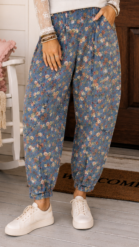 Retro Pocket Barrel Jeans