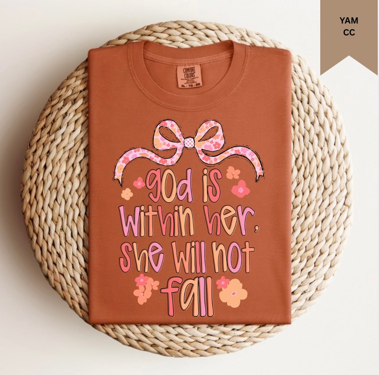 God Is Within Her Tee.