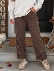 Rivet Ankle Jeans