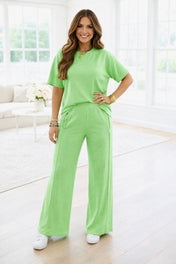 Oversize Top Casual Set