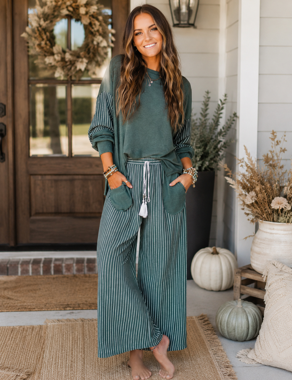 Raw Edge Pocket Casual Set RTS