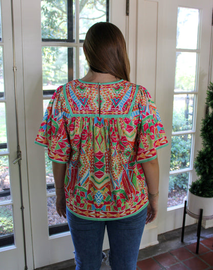 Geometric Blouse RTS