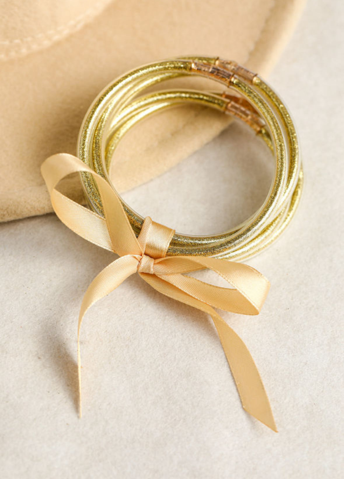 Gold Jelly Bangle RTS