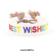 Embroidered Tassel Bracelets RTS