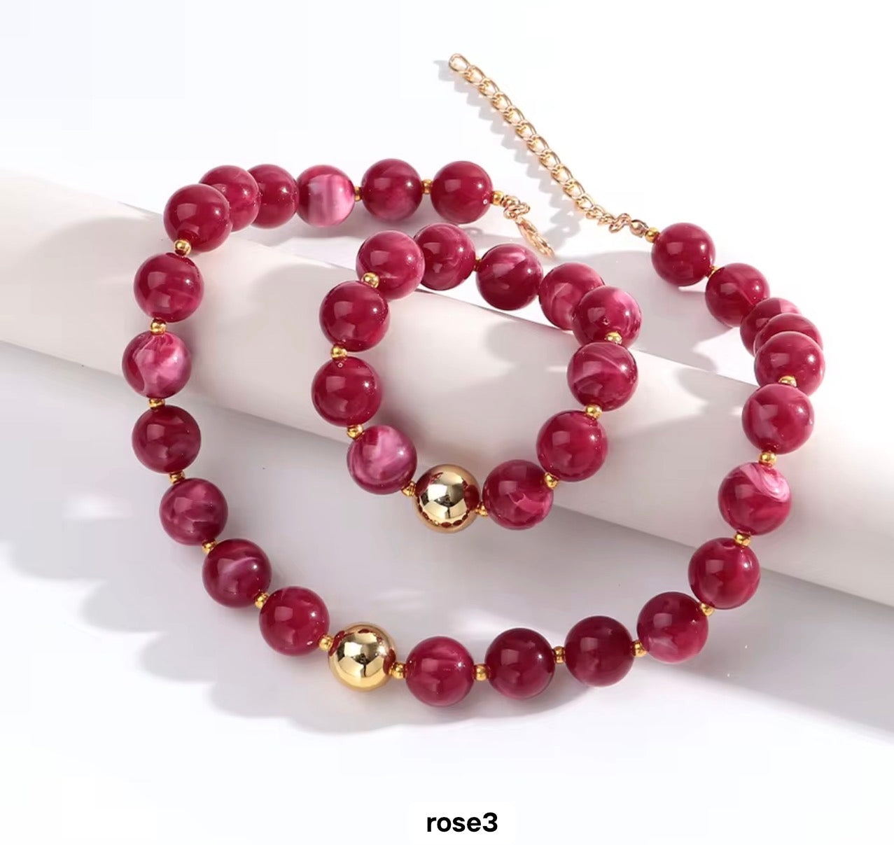 Fall Beaded Jewelry Set