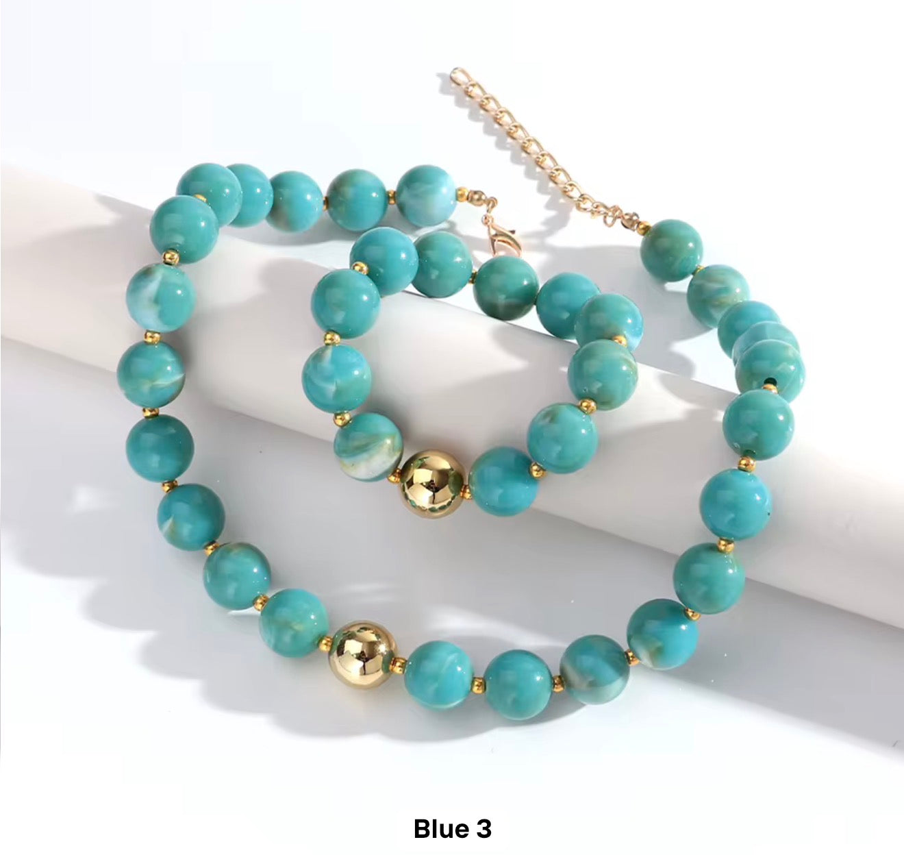 Fall Beaded Jewelry Set