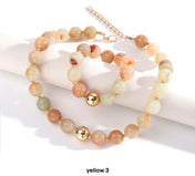 Fall Beaded Jewelry Set