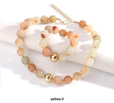 Fall Beaded Jewelry Set