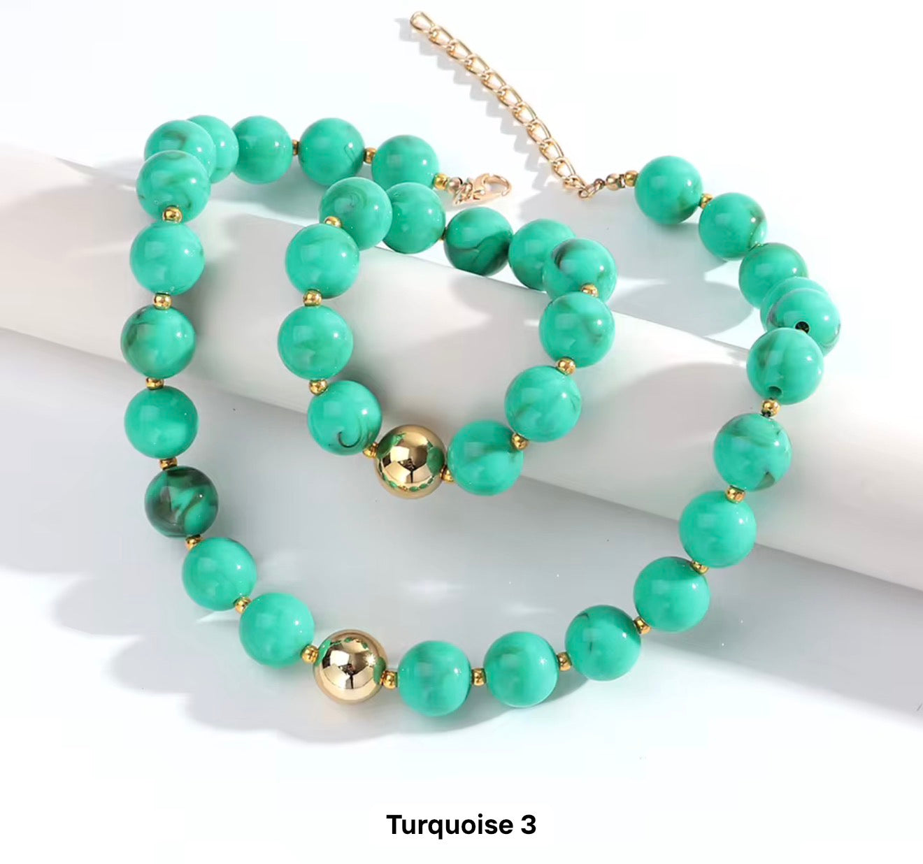 Fall Beaded Jewelry Set