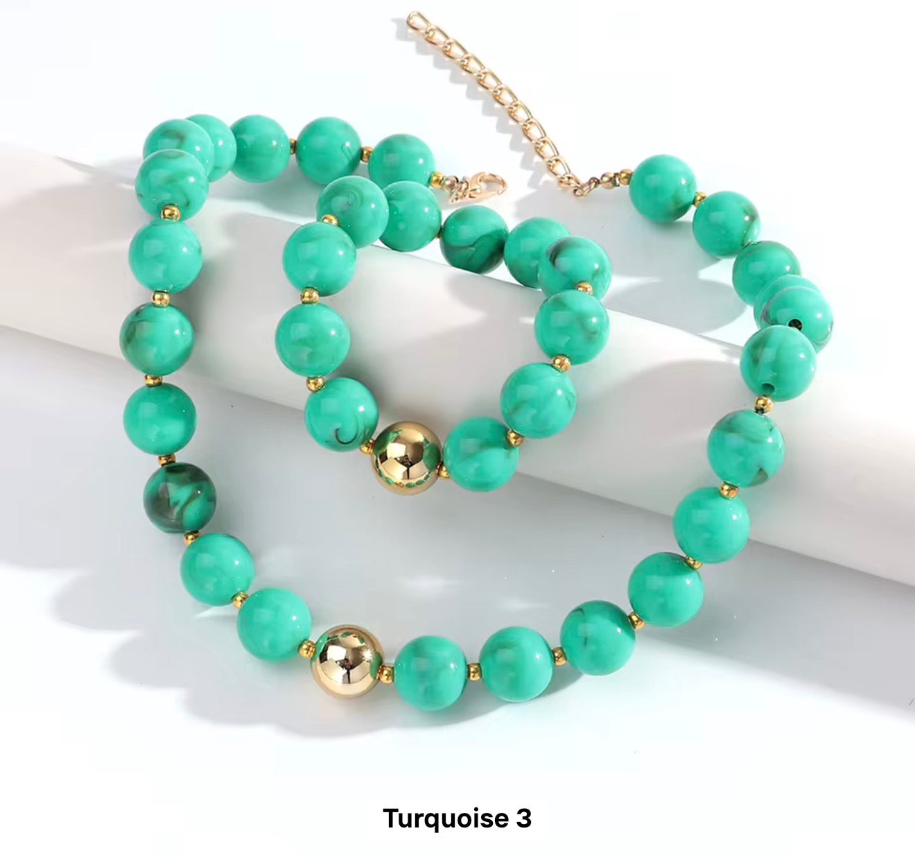 Fall Beaded Jewelry Set