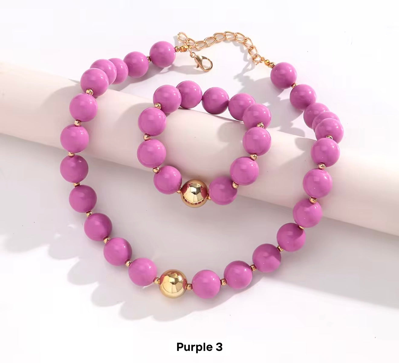 Fall Beaded Jewelry Set