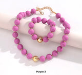 Fall Beaded Jewelry Set
