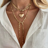 Beaded Heart Necklace