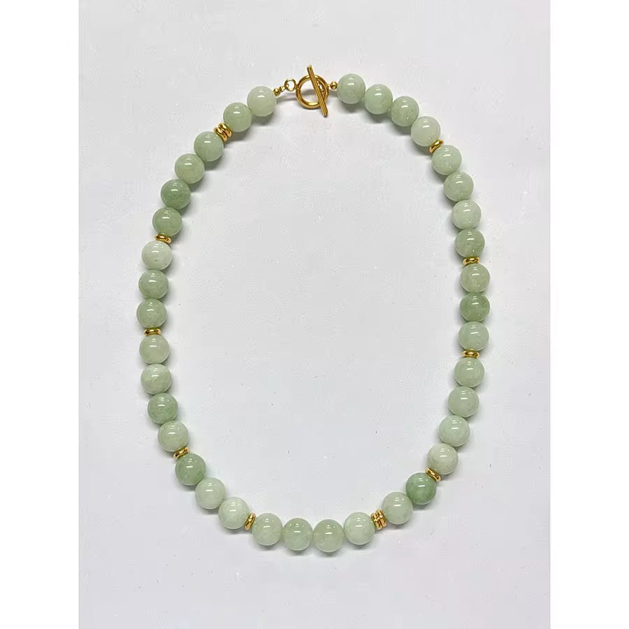 Clasp Natural Stone Necklace