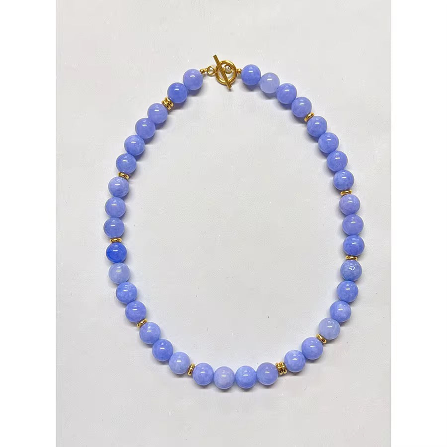 Clasp Natural Stone Necklace