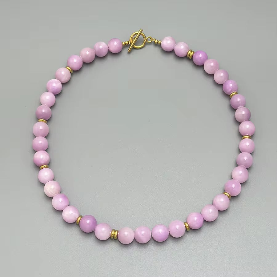 Clasp Natural Stone Necklace