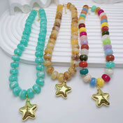 Chunky Star Necklace New RTS