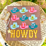 Cowboy Hat Array Howdy Tee.