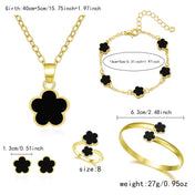 Five Clover Jewelry Set