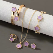 Five Clover Jewelry Set