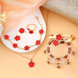 Five Clover Jewelry Set