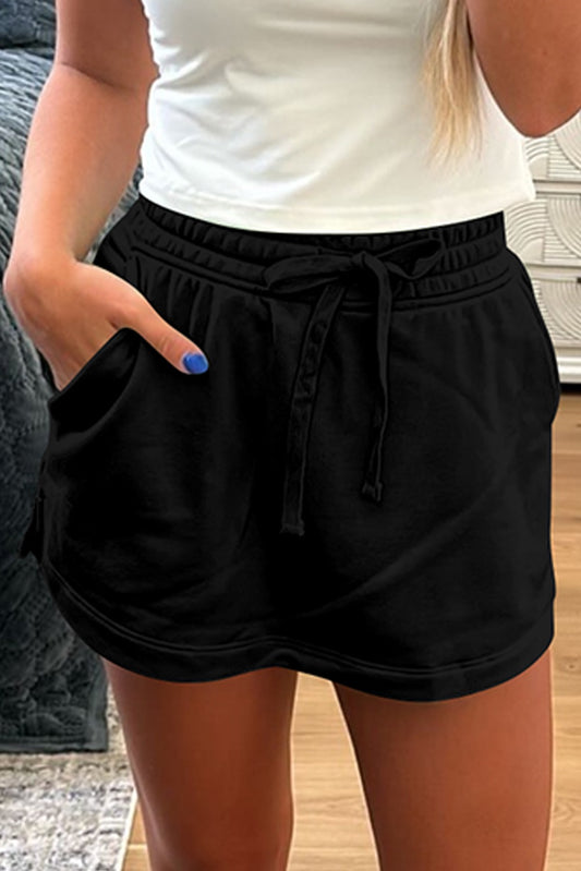 Black Casual Skort LT