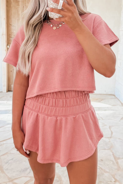 Pink Skort Set RTS