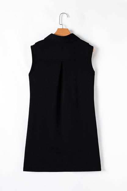 Black Sleeveless Dress RTS