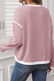 Contrast Loose Top RTS