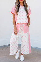 Polka Dot Wide Leg Set