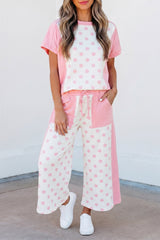 Polka Dot Wide Leg Set