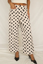 Polka Dot Loose Pants Pink RTS