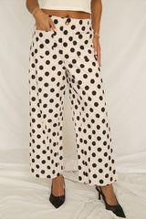 Polka Dot Loose Pants Pink RTS