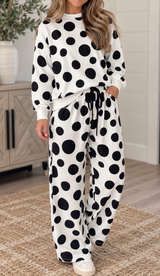 Polka Dot Relaxed Set