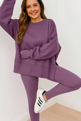 Oversized Ribbed Set