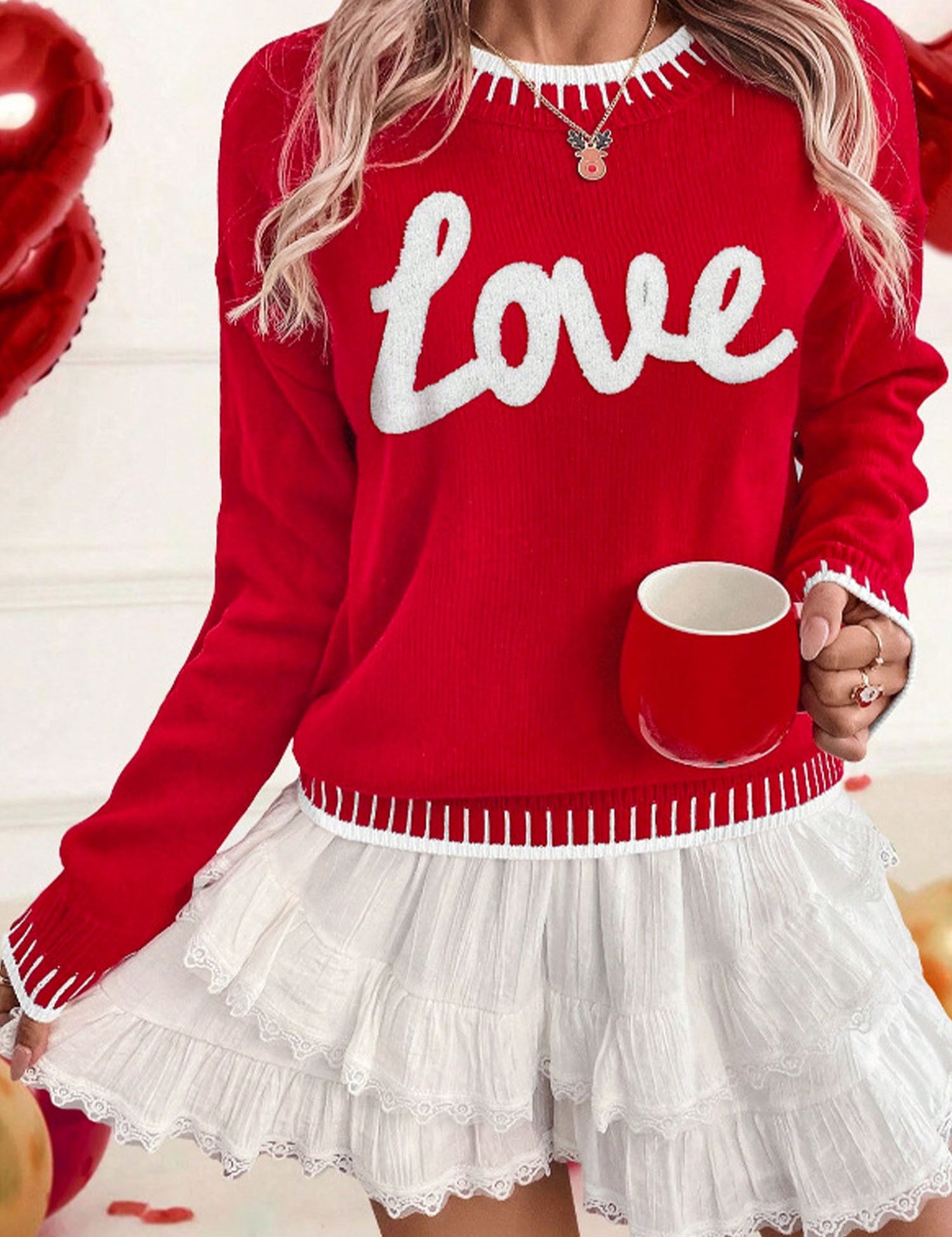 Love Graphic Sweater RTS
