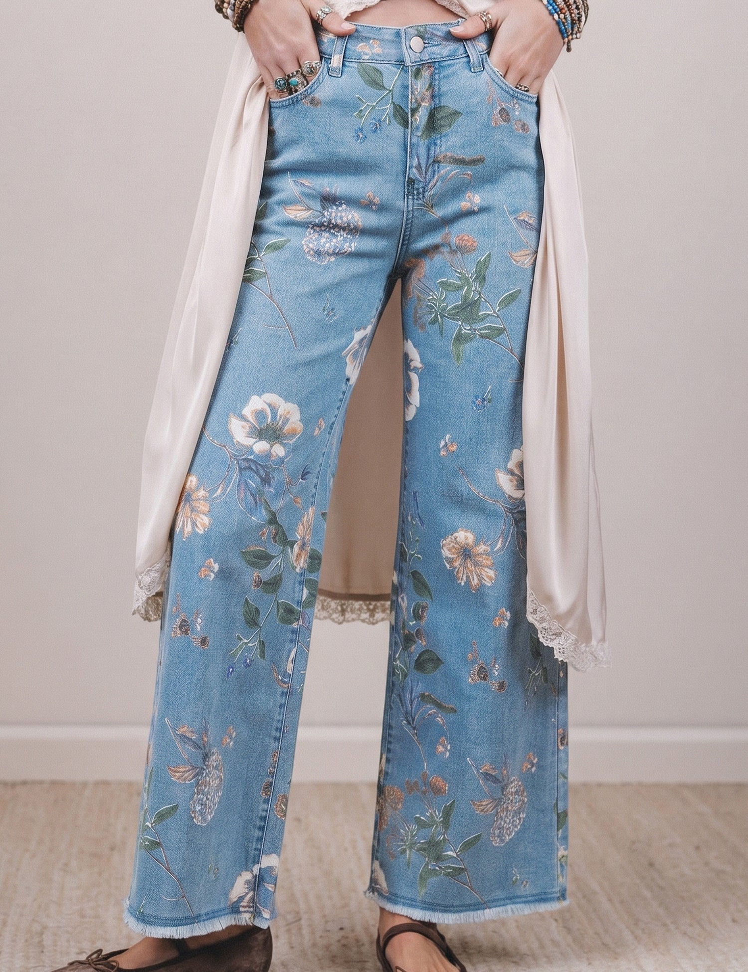 RetroFloralFrayedHemJeans.jpg