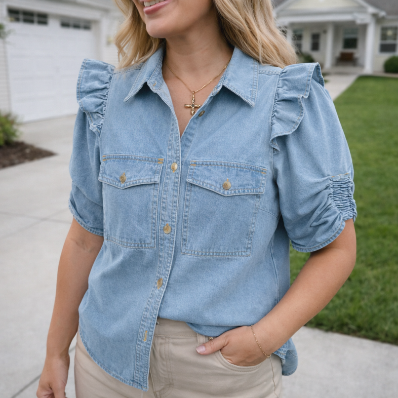 Ruffle_Detail_Button_Denim_Shirt.png