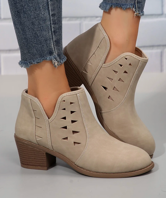 SUEDE POINTED TOE HEELED ANKLE BOOTS NEW RTS