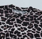 Leopard Sheer Mesh Top RTS