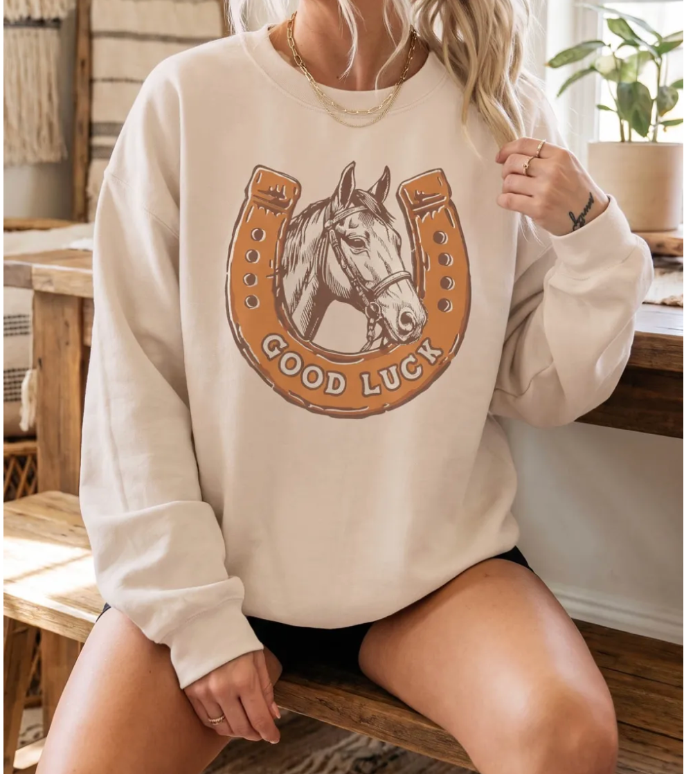 Good Luck Pullover Sweatshirt