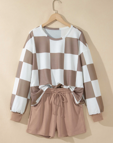 Khaki Checkerboard Set Full Run RTS