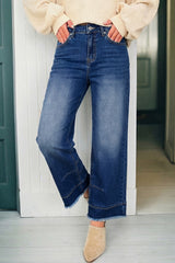 Seam Detail Barrel Jeans