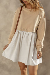 Plus Size Sweatshirt Mini Dress RTS